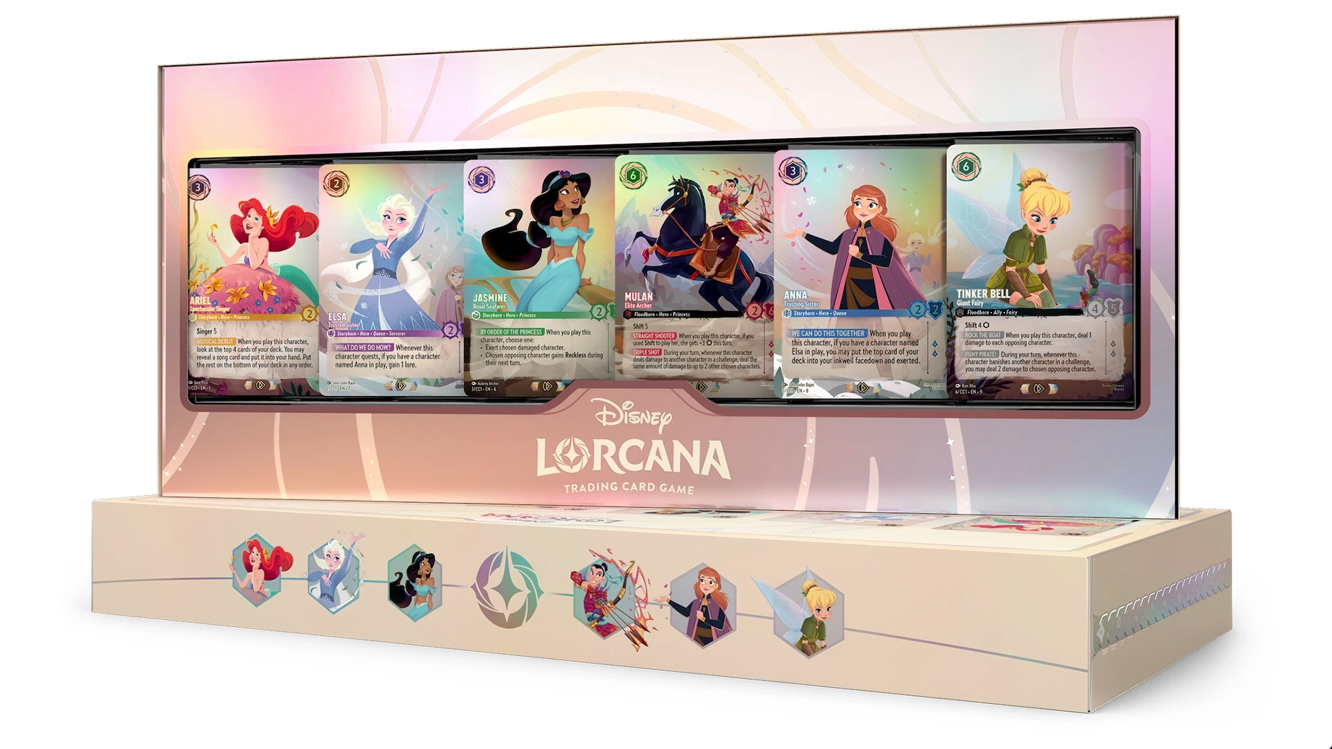 Celebrate Disney's iconic heroines with the new Disney Lorcana