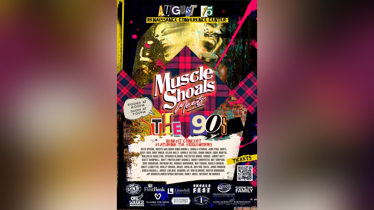 Muscle Shoals Meets the 90s: Benefit concert, karaoke raising