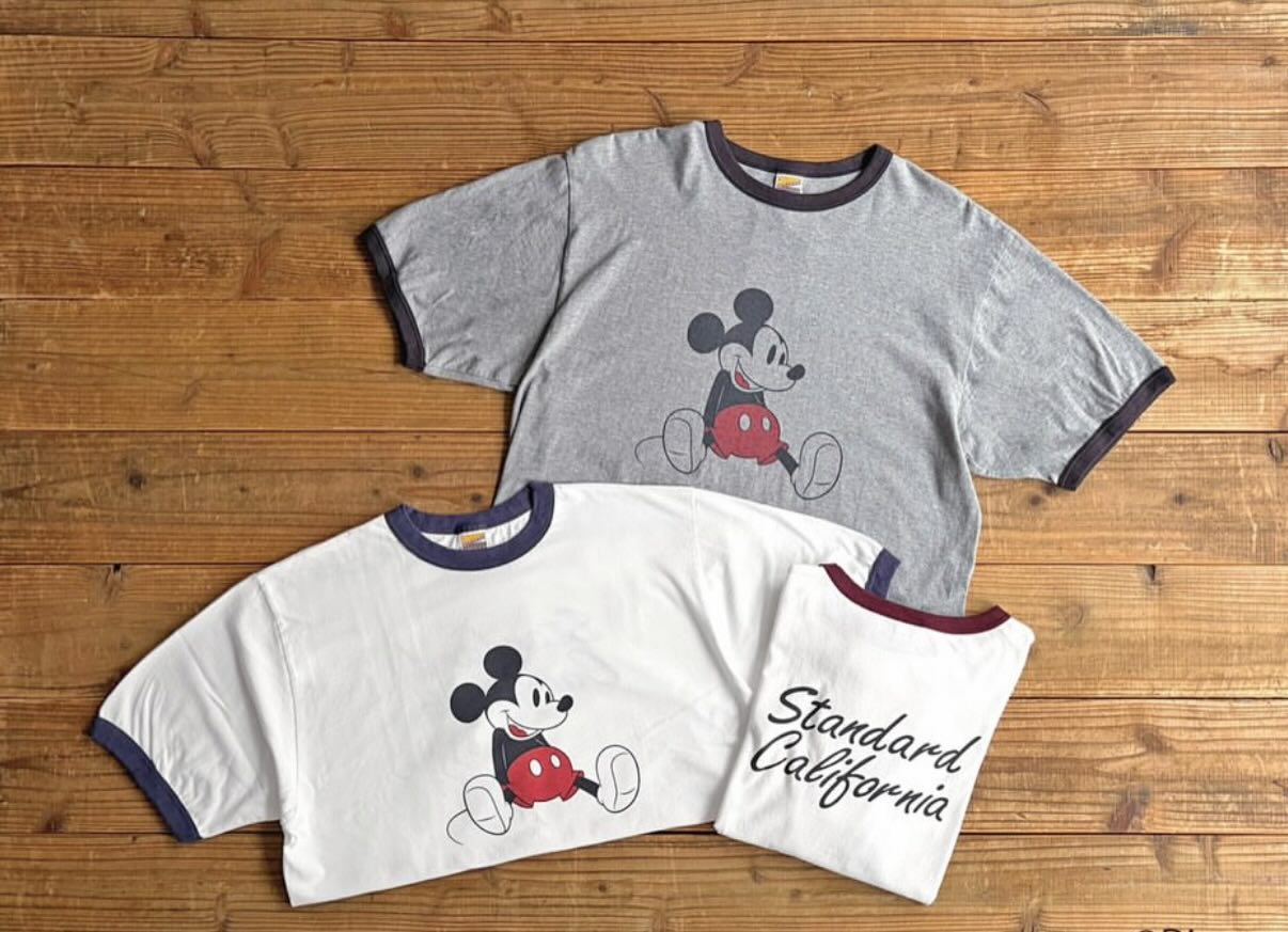 NEW ARRIVAL STANDARD CALIFORNIA Disney/SD Ringer T ¥11000+TAX 