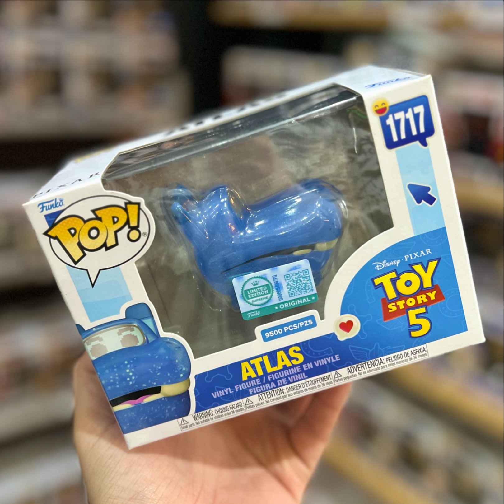 Toy Story 5 Limited Edition Atlas Funko Pop - 9500psc - R500