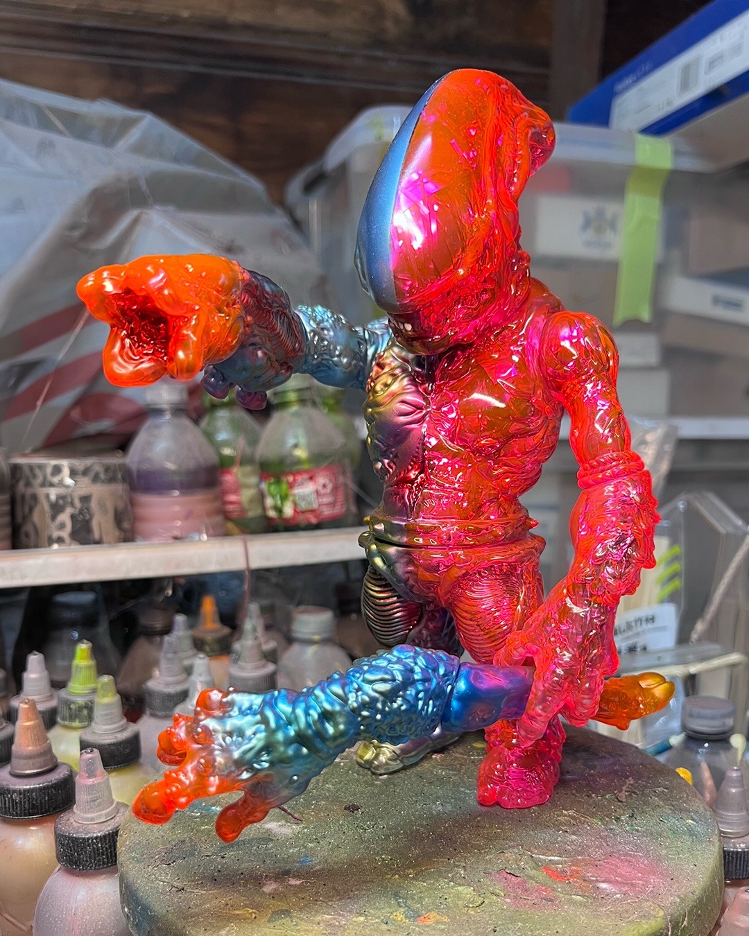WF2026夏 AllOkToys 招きエヴァンゲリオン初号機 招財初號機 全高約11