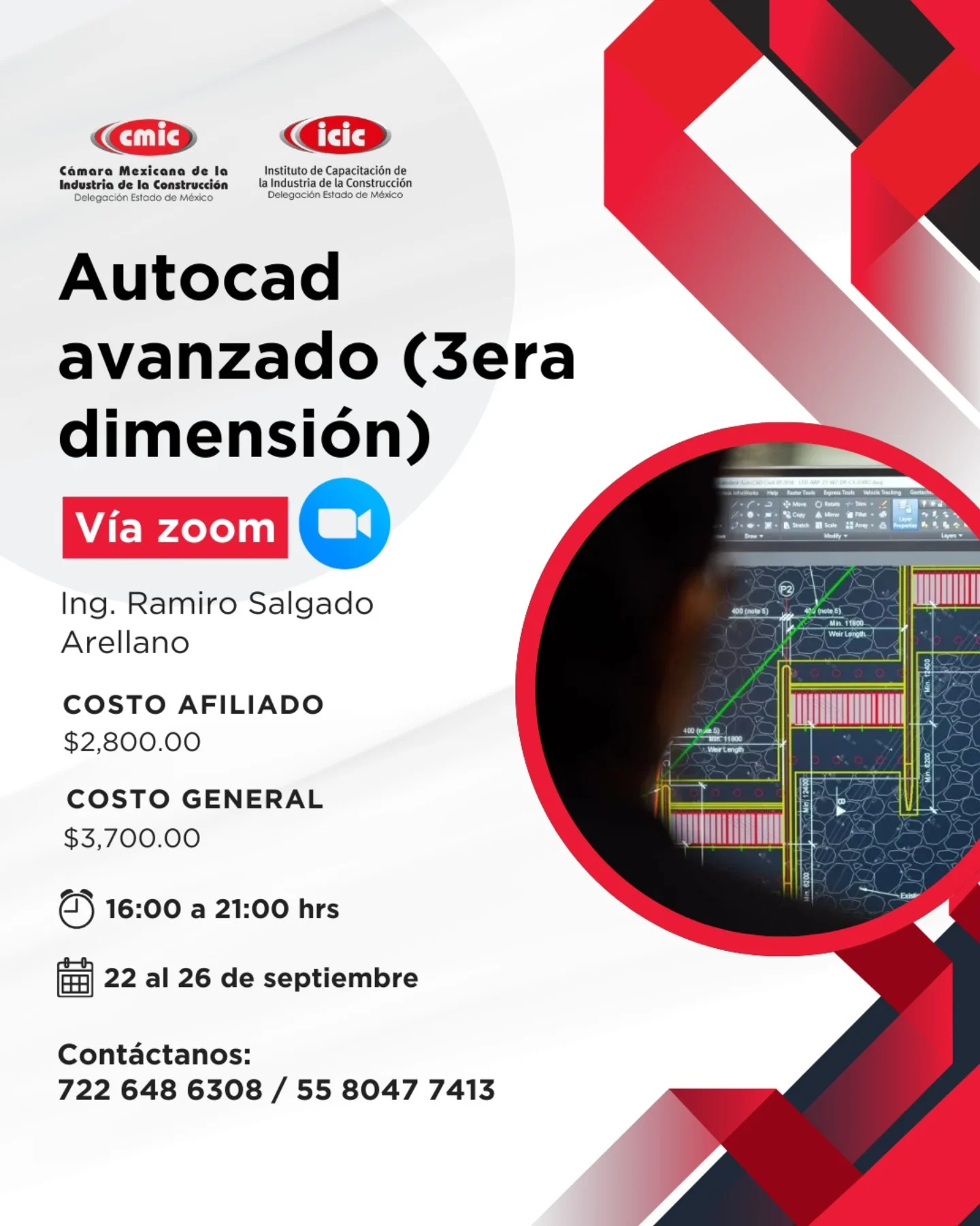 CMIC - ¿Ya dominas lo básico de AutoCAD? Da el siguiente paso y aprende ...