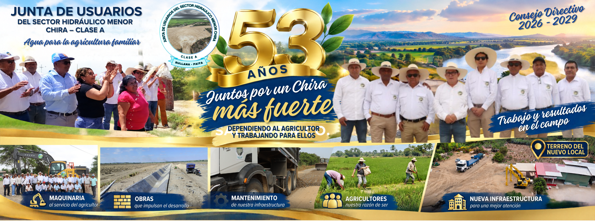 Junta De Usuarios Del Sector Hidraulico Menor Chira - Clase A | Sullana