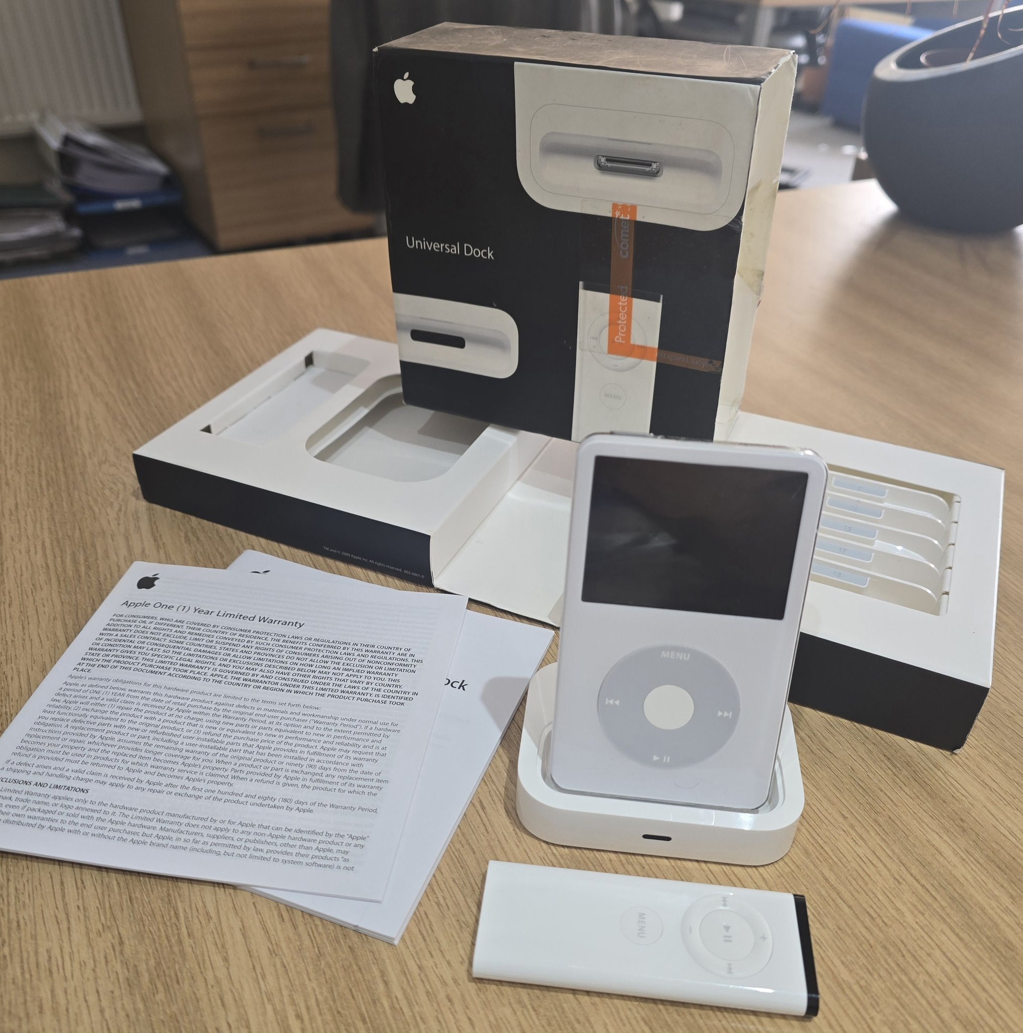 Ipod classic with new dock and upcoming Sennheiser IE200's
