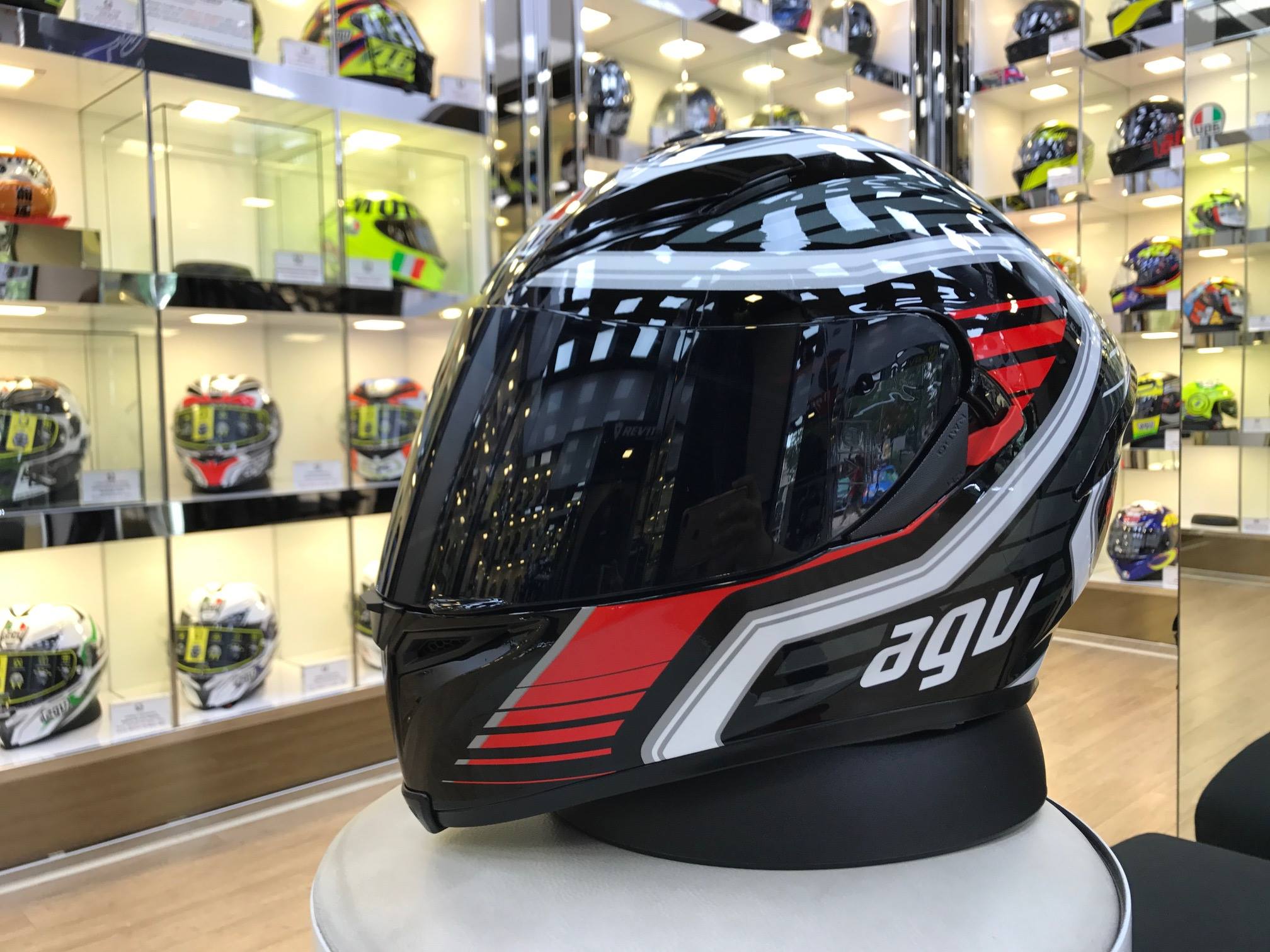 agv k5 firerace - S Helmet down sun visor AGV K5-S Firerace Review -