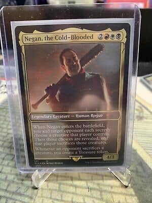 neegan mtg card The Walking Dead New playmat arrived (Negan Commander