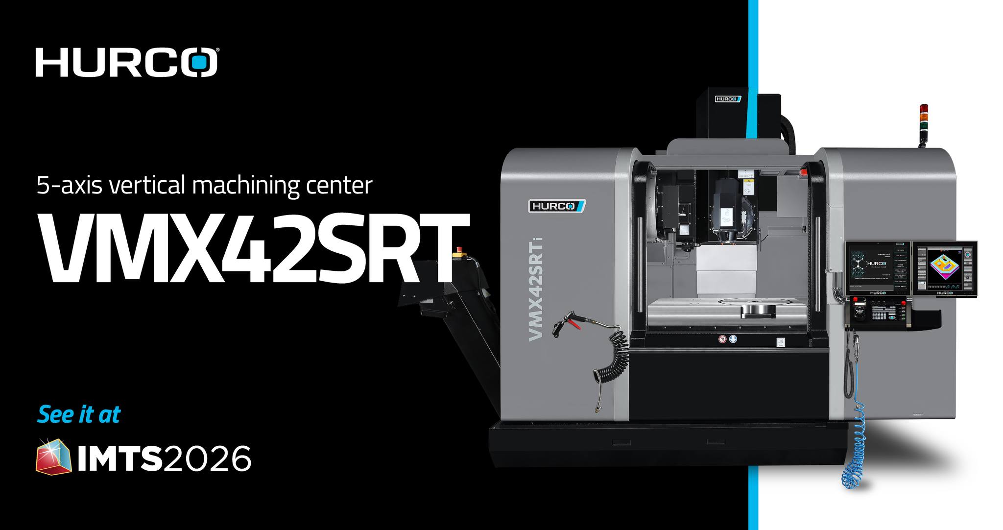 The 5-axis VMX42SRT is gearing up to head to Chicago for IMTS 2026
