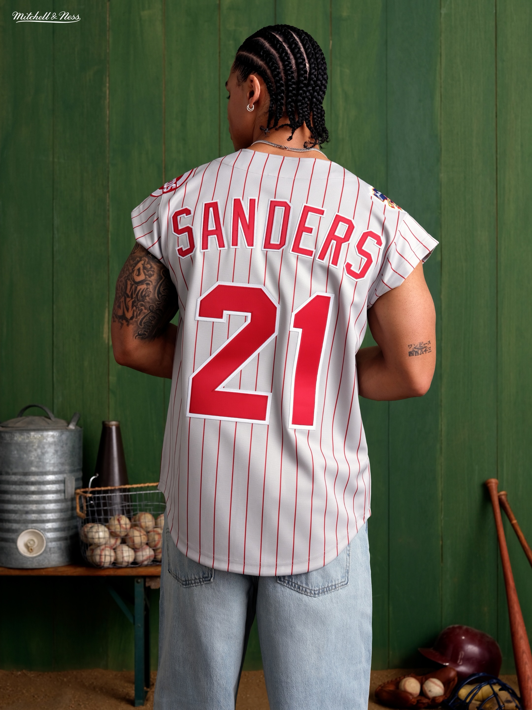 Rawlings Cincinnati Reds ユニフォーム 40 1997 @DeionSanders Vintage Reds Jerseys. During @MLB Spring