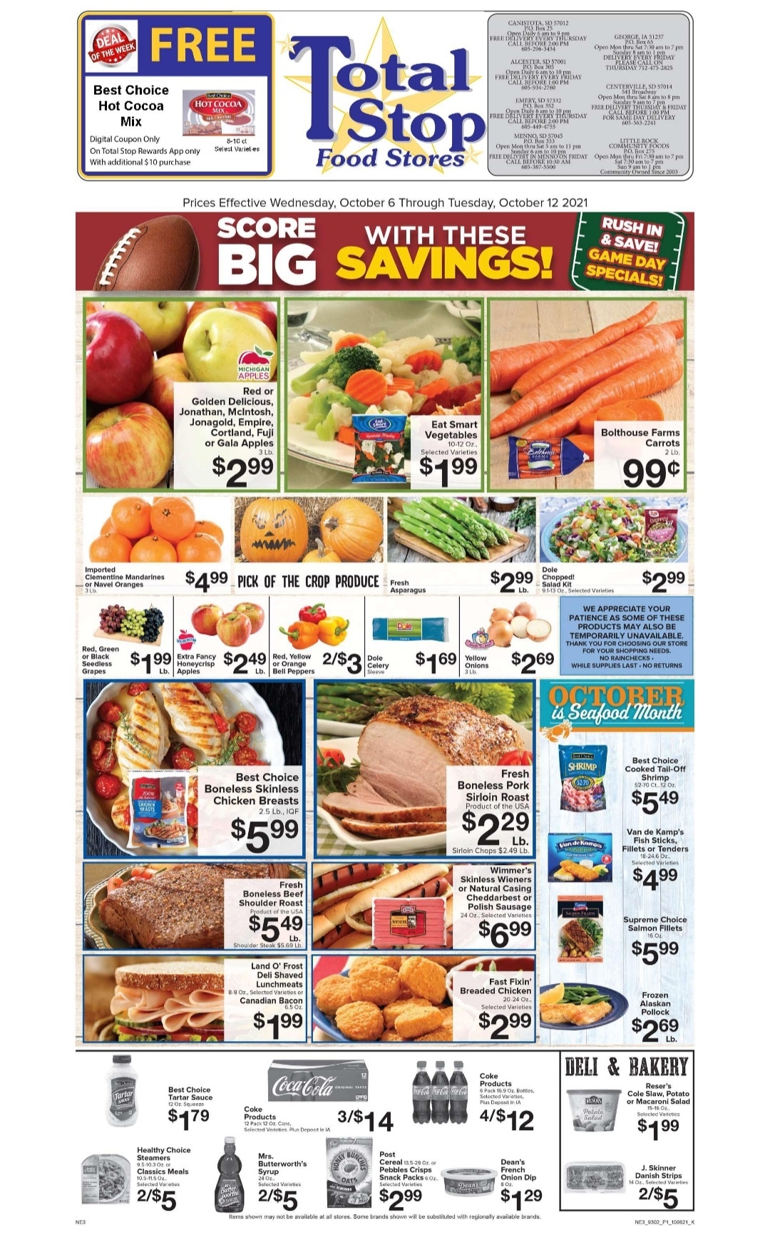 Our new weekly ad is here, full of huge... - Total Stop Menno | Facebook