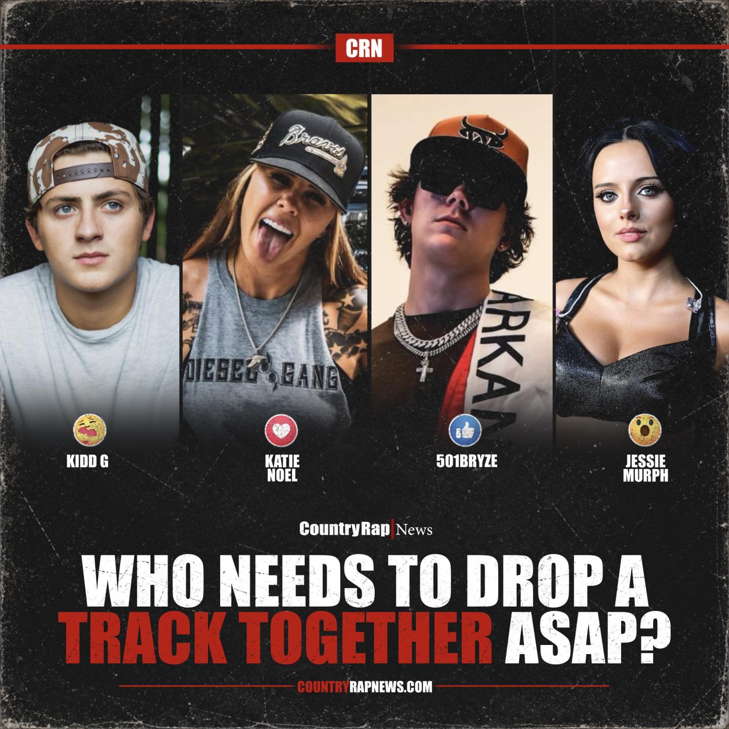If you could pick any two artists from this lineup to record a 