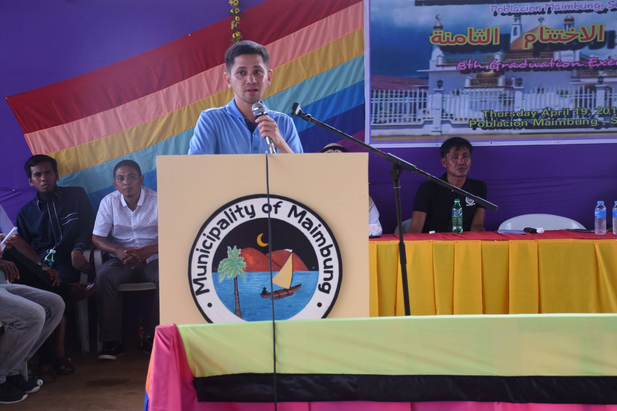 Hon. Samier Tan graced the... - Maimbung Municipal Government | Facebook