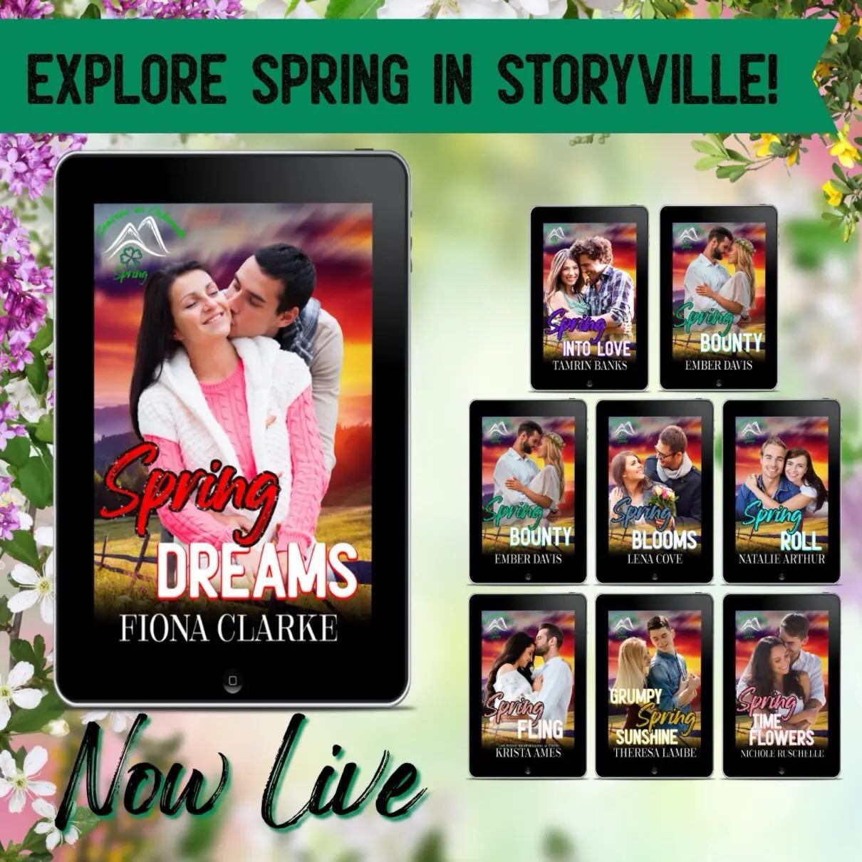 New romance novel Spring into Love by Tamrin Banks