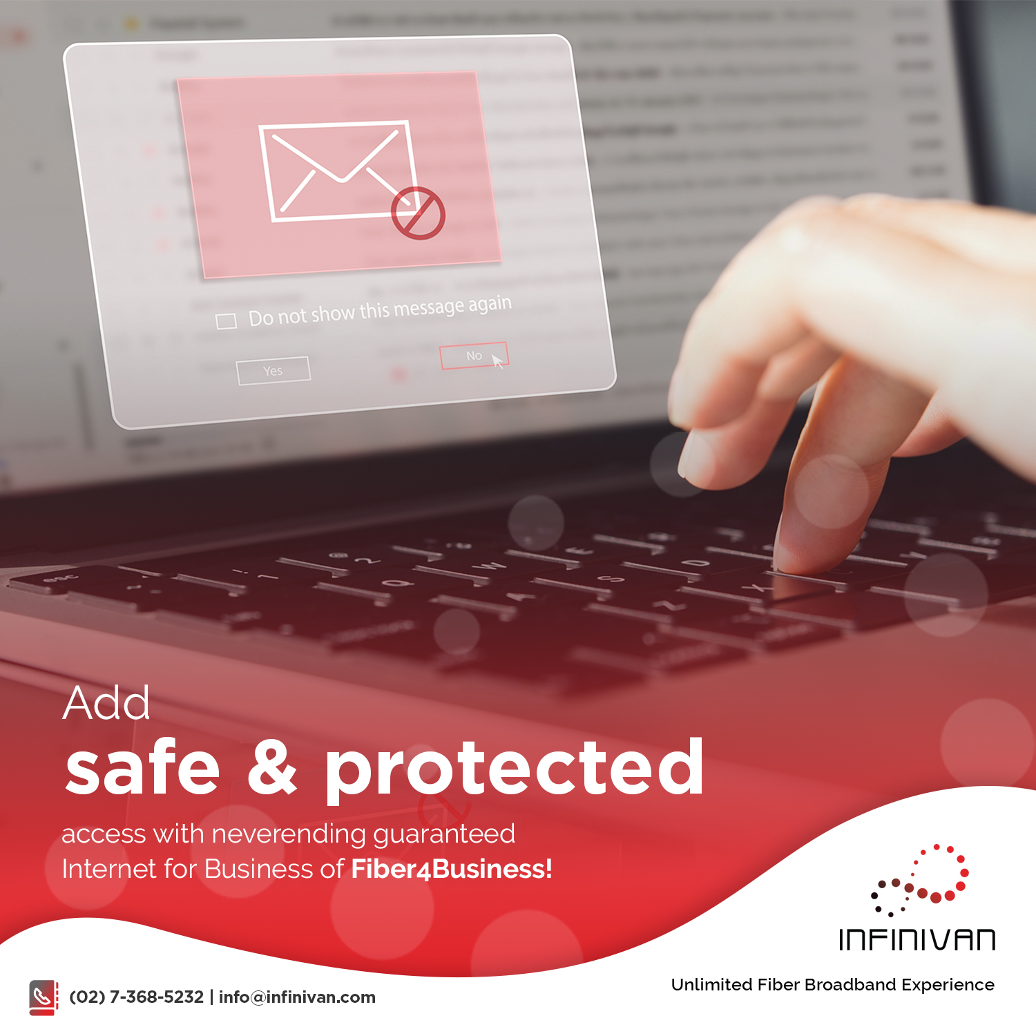 InfiniVAN - Secured Internet Connectivity? 🌐 Fiber4Business got your ...