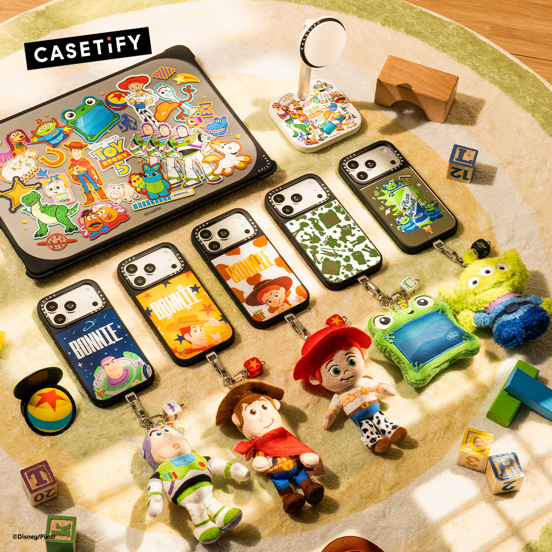 พบกับ Disney และ Pixar's Toy Story 5 x CASETiFY คอลเลกชันสุดพิเศษ