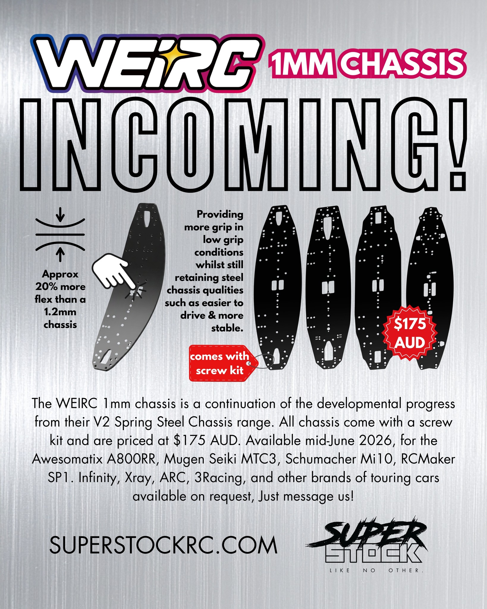 🇨🇳 WEIRC NEWS 🇨🇳 We have received a fresh delivery from WeiRC