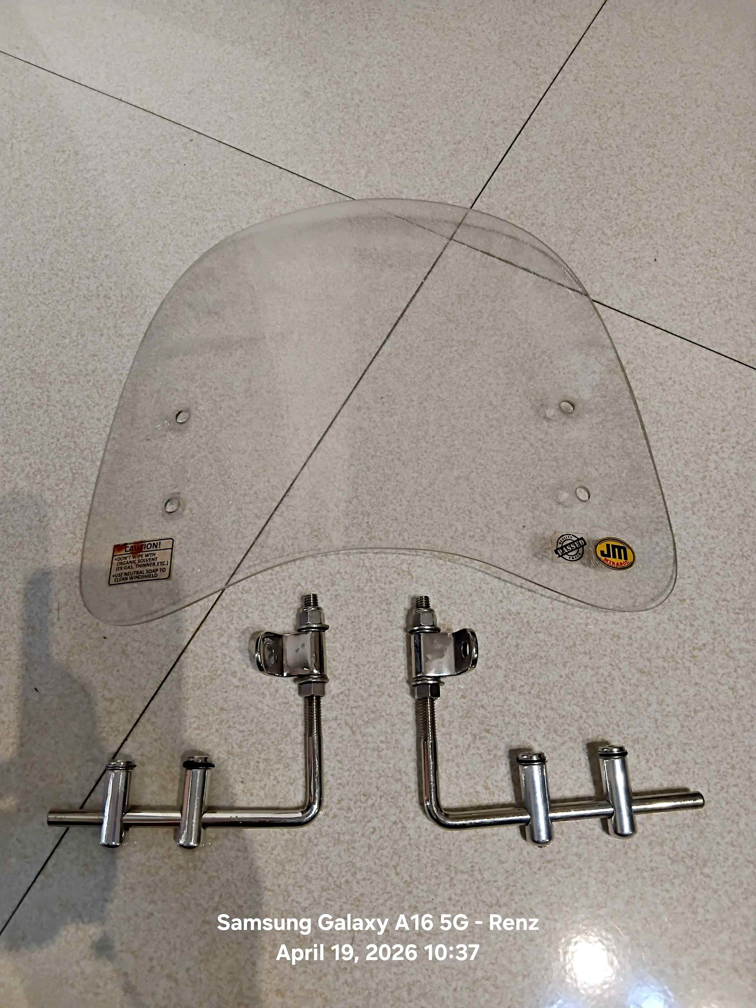 Windshield carbon for Honda click V2 - Car Exterior Parts - Antipolo ...