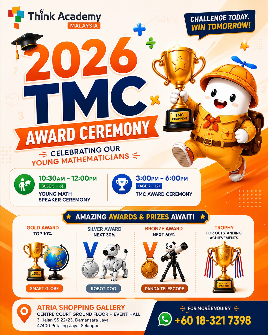 🏆 Where Malaysia's Young Mathematicians Meet! The 2026 Think