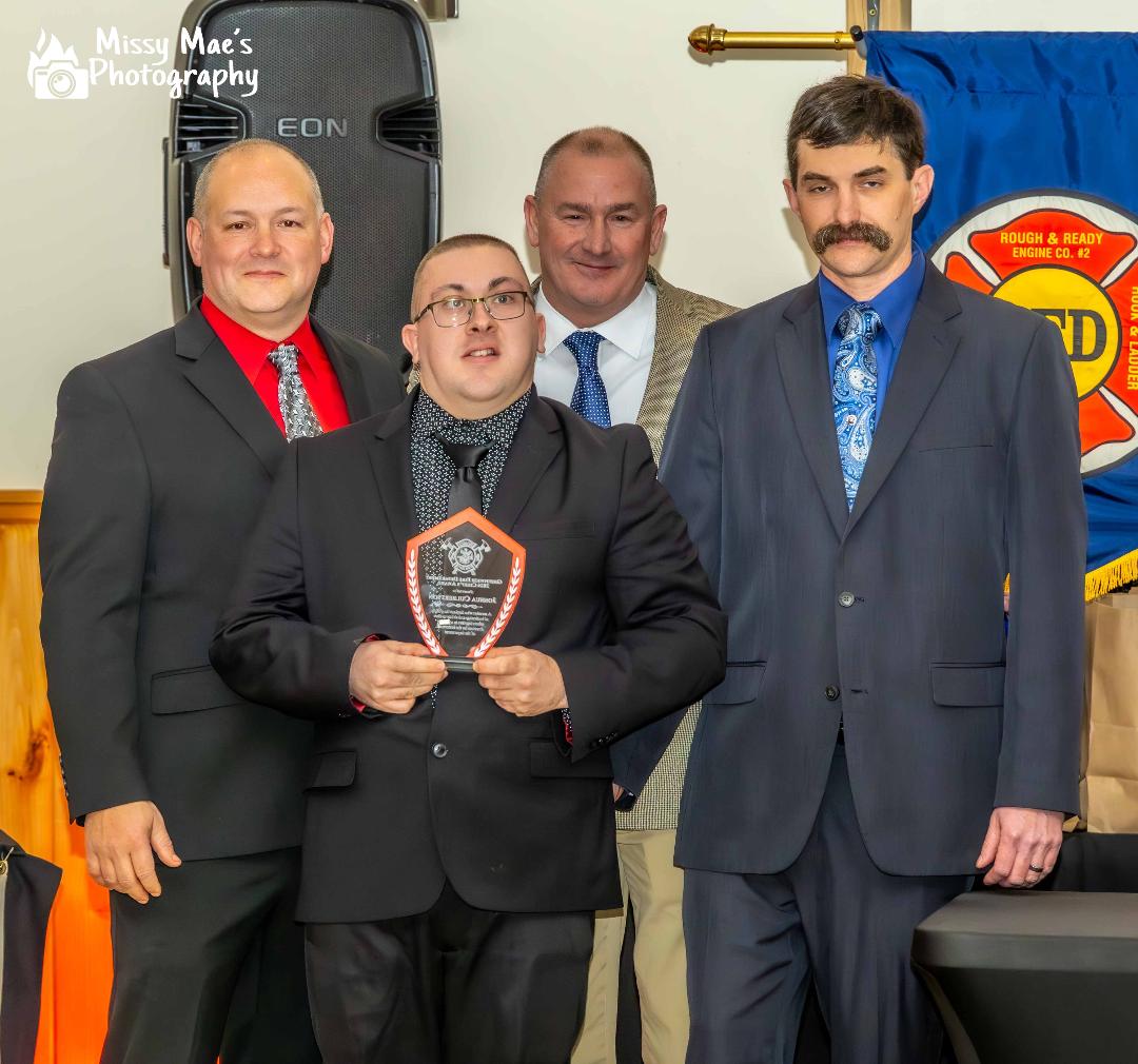 Greenwich Fire 12834 Public Chief's Award 2024 Firefighter Josh