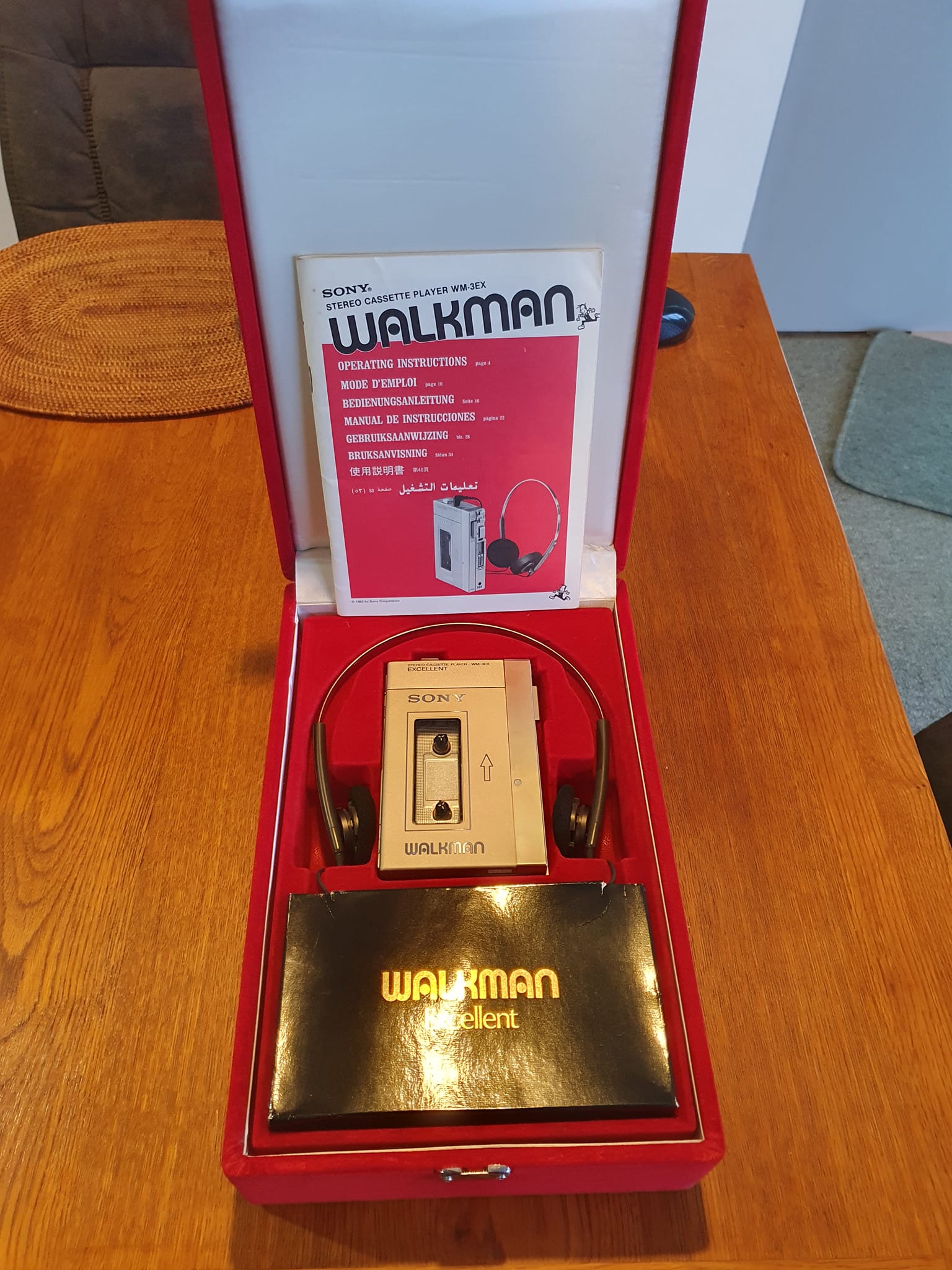 Vintage WM-3EX Walkman from 1982 Considered for Auction