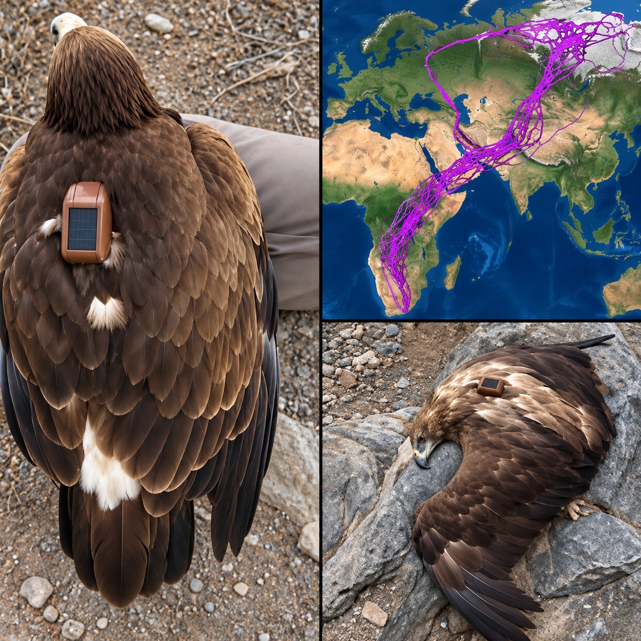 For 20 years, an eagle equipped with GPS puzzled scientists: reco