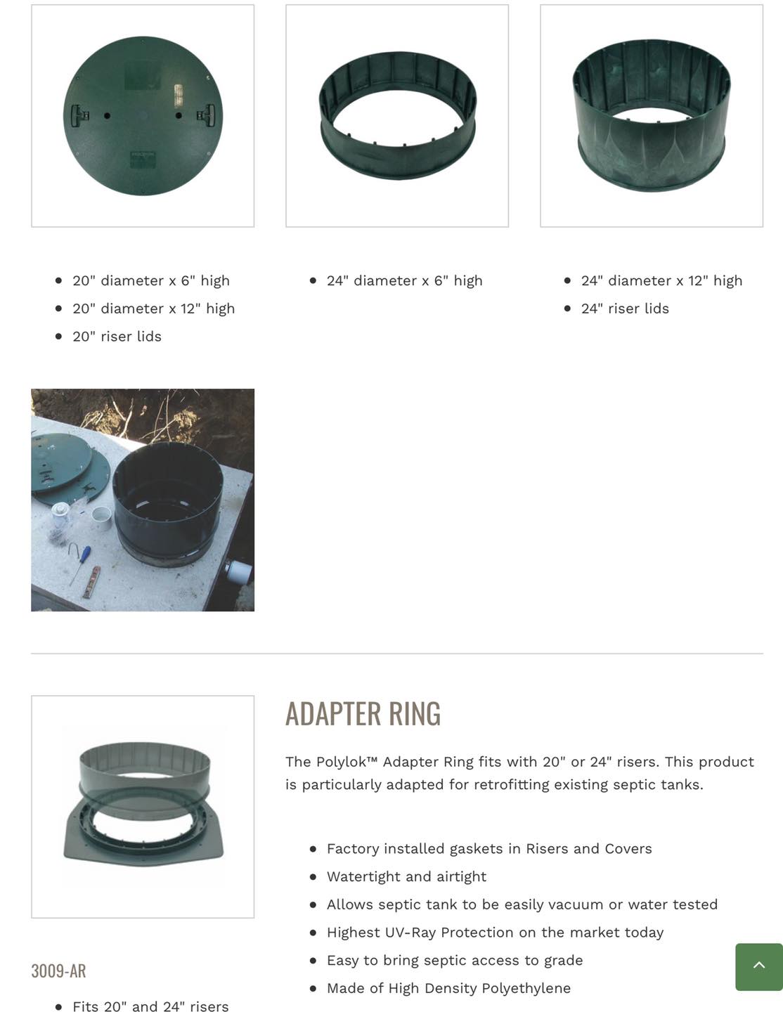 We also carry the Polylok Riser... - Corkum's Pipe & Culvert | Facebook