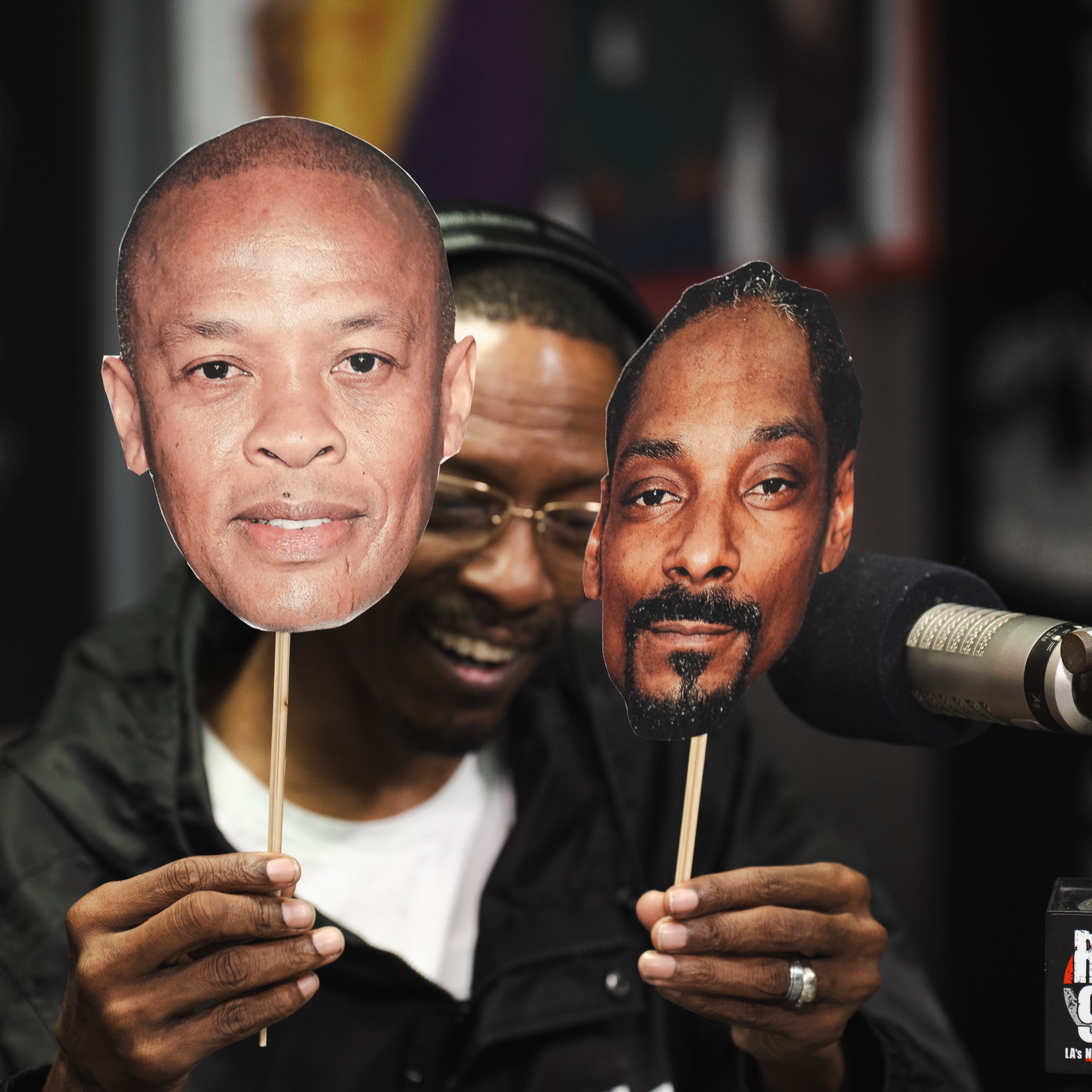 Kurupt and 𝐃𝐉 𝐁𝐀𝐓𝐓𝐋𝐄𝐂𝐀𝐓 came through Big Boy's