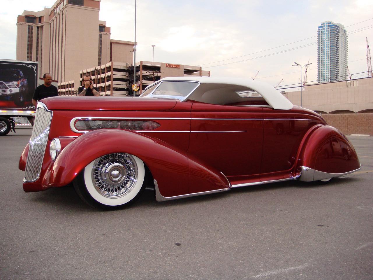 RAZZMATAZZ! Another view of a very special 36 ford roadster we