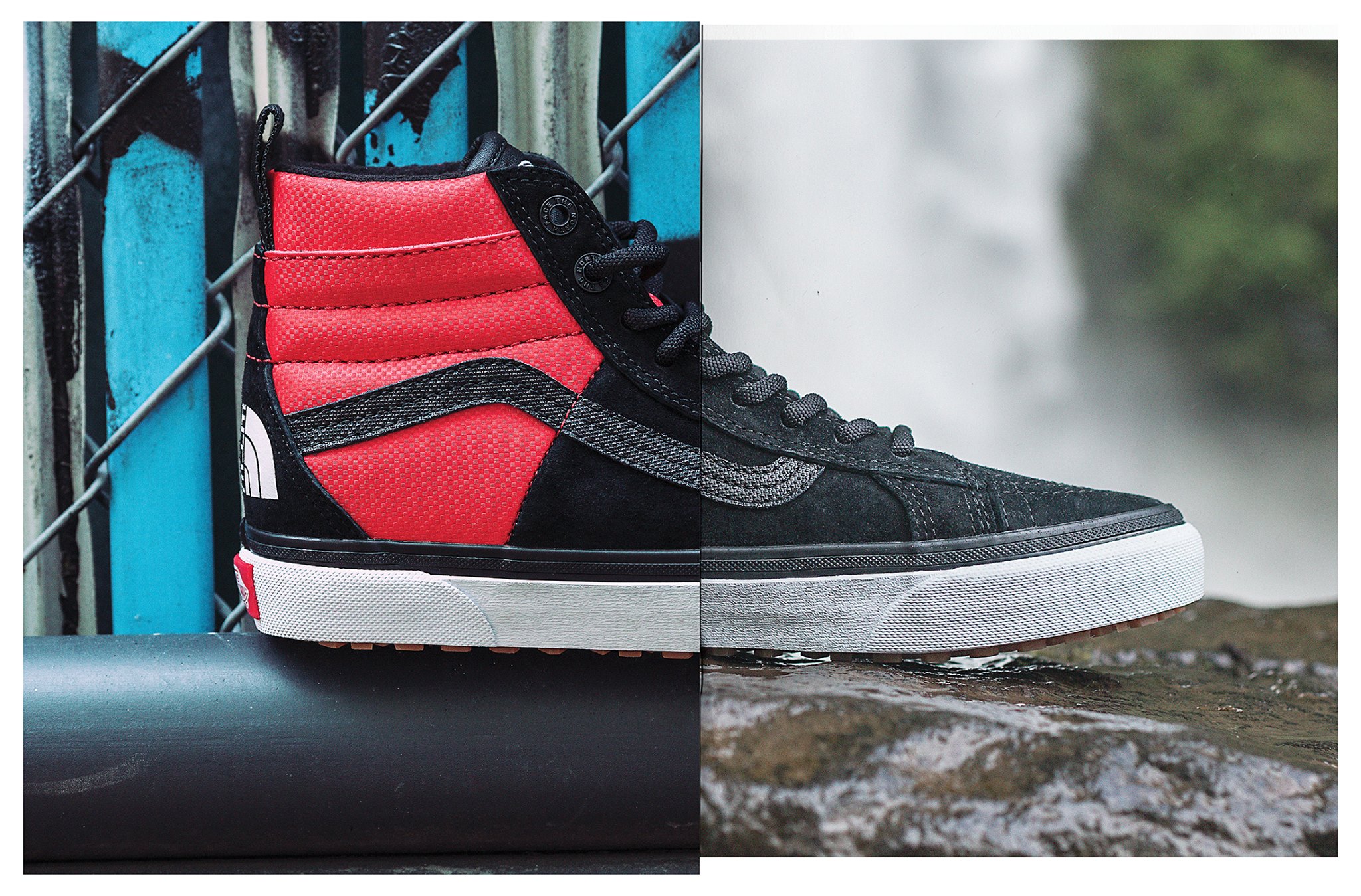 The North Face x Vans SK8-Hi MTE LX - Black Available now in-store 