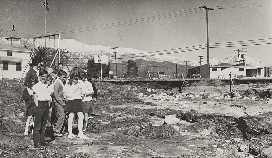 Santa Ana River and Santiago Creek 1969. I guess this was an El