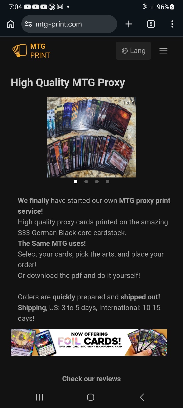 best place to buy proxy mtg cards Card  Mana Vault Proxies Is mtg-print.com a trustworthy site