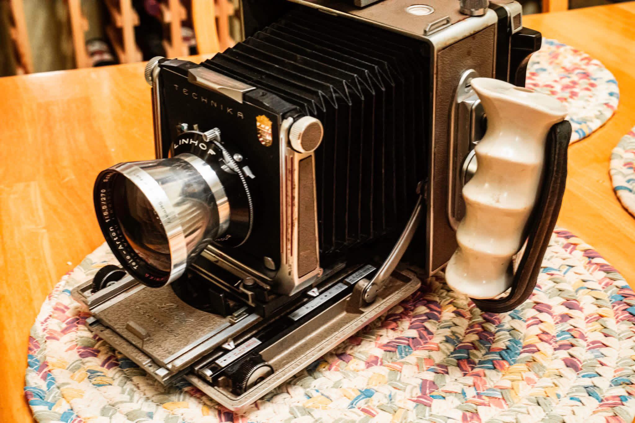 Large format photography with Schneider Tele-Arton 270mm f/5.5 lens