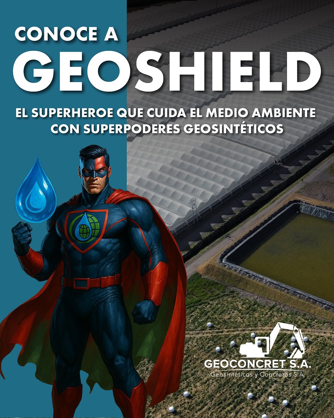 Geoconcret S.A. - 🦸‍♂️🌎 ¡LLEGÓ GEOSHIELD! El superhéroe... | Facebook