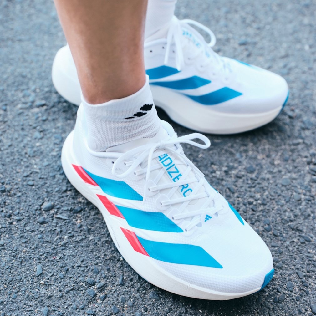ADIZERO EVO SL WOVEN Alpen limited edition color Available now