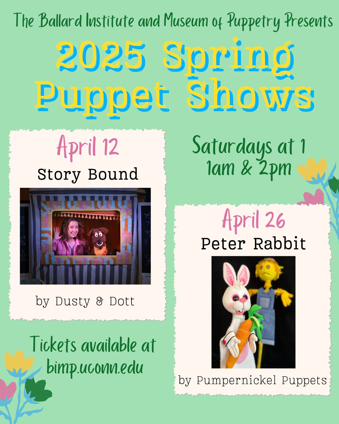 Ballard - There are only two shows left in our 2025 Spring Puppet Show ...