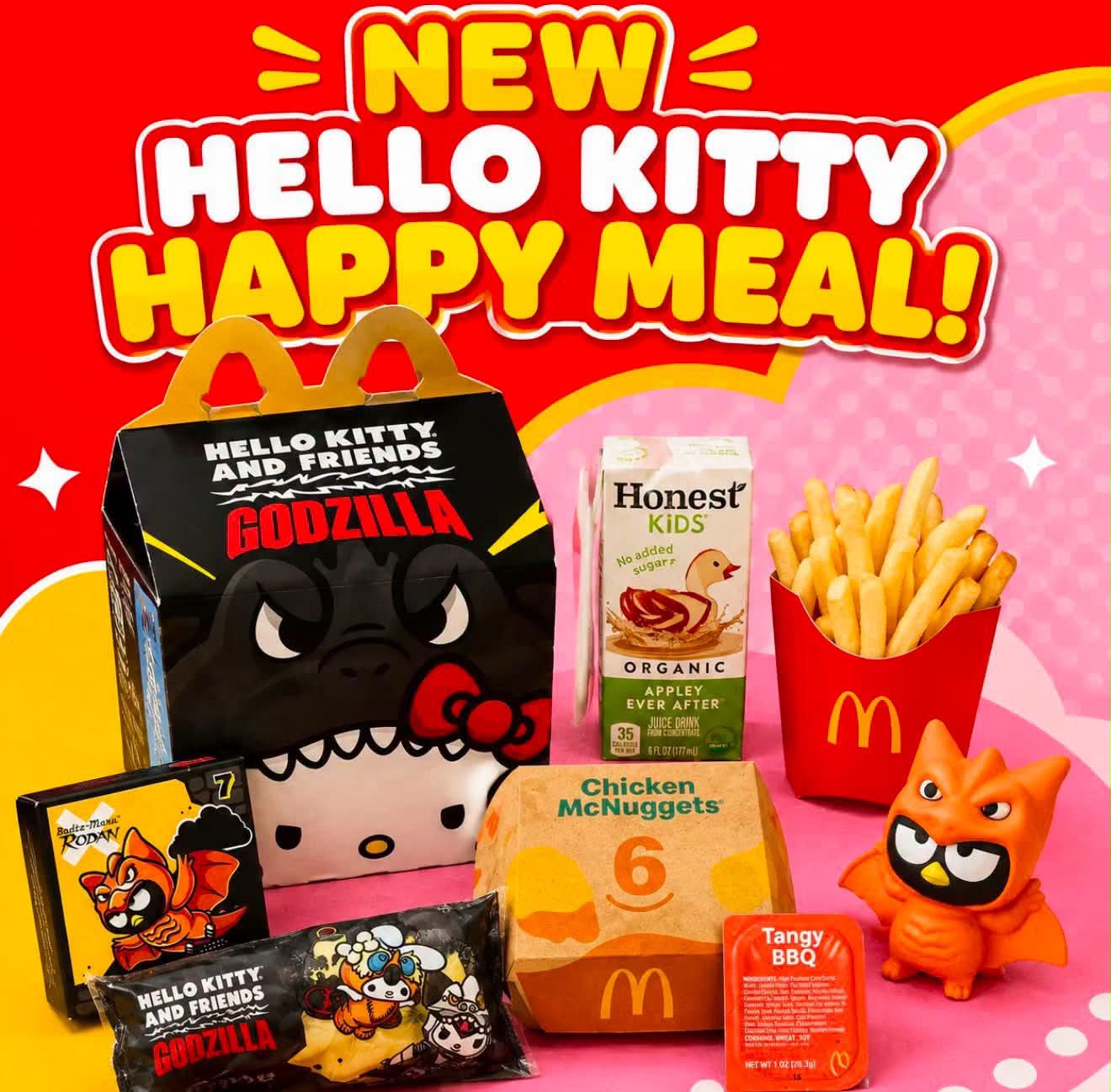 HELLO KITTY FANS… you might want to make a McDonald's run