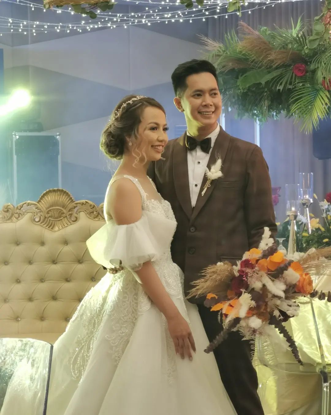 Dist Rict - Abolucion-Balagosa Wedding Couple: Ms. Mae...