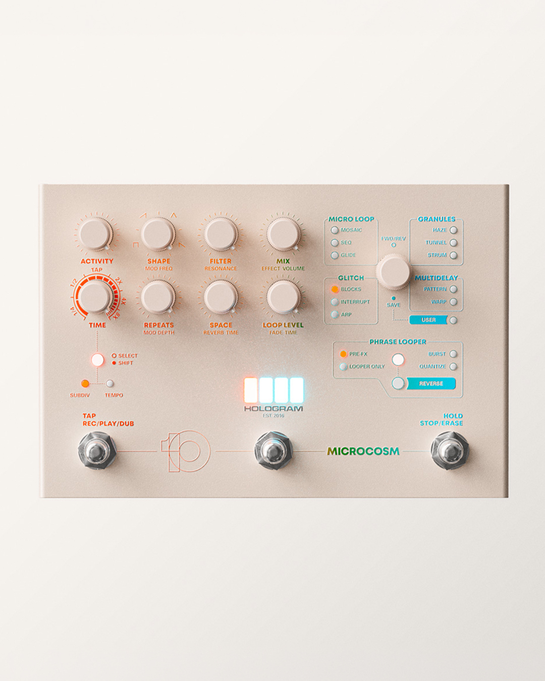 Hologram Electronics 10th anniversary limited edition pedals