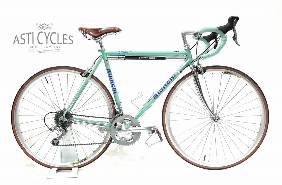 Wang's 1994 Bianchi Peregrine MTB restored and ready to roll The