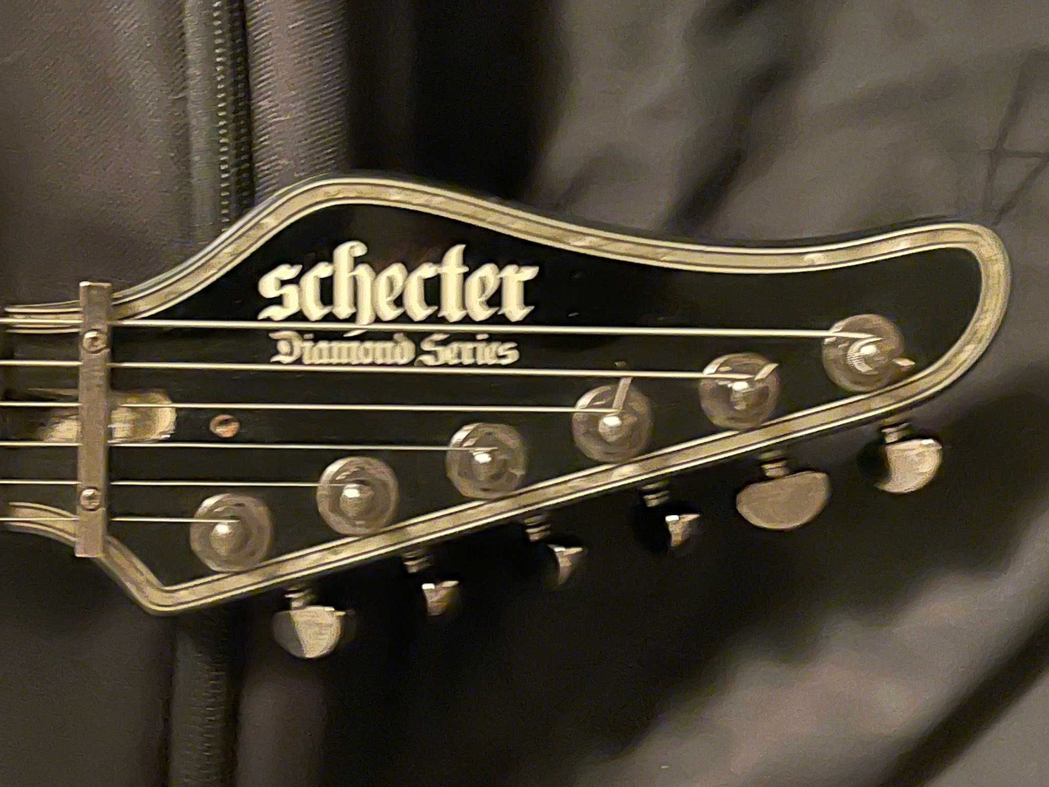 Schecter C-1 Hellraiser FR 2008 with EMG 81 and 85 pickups