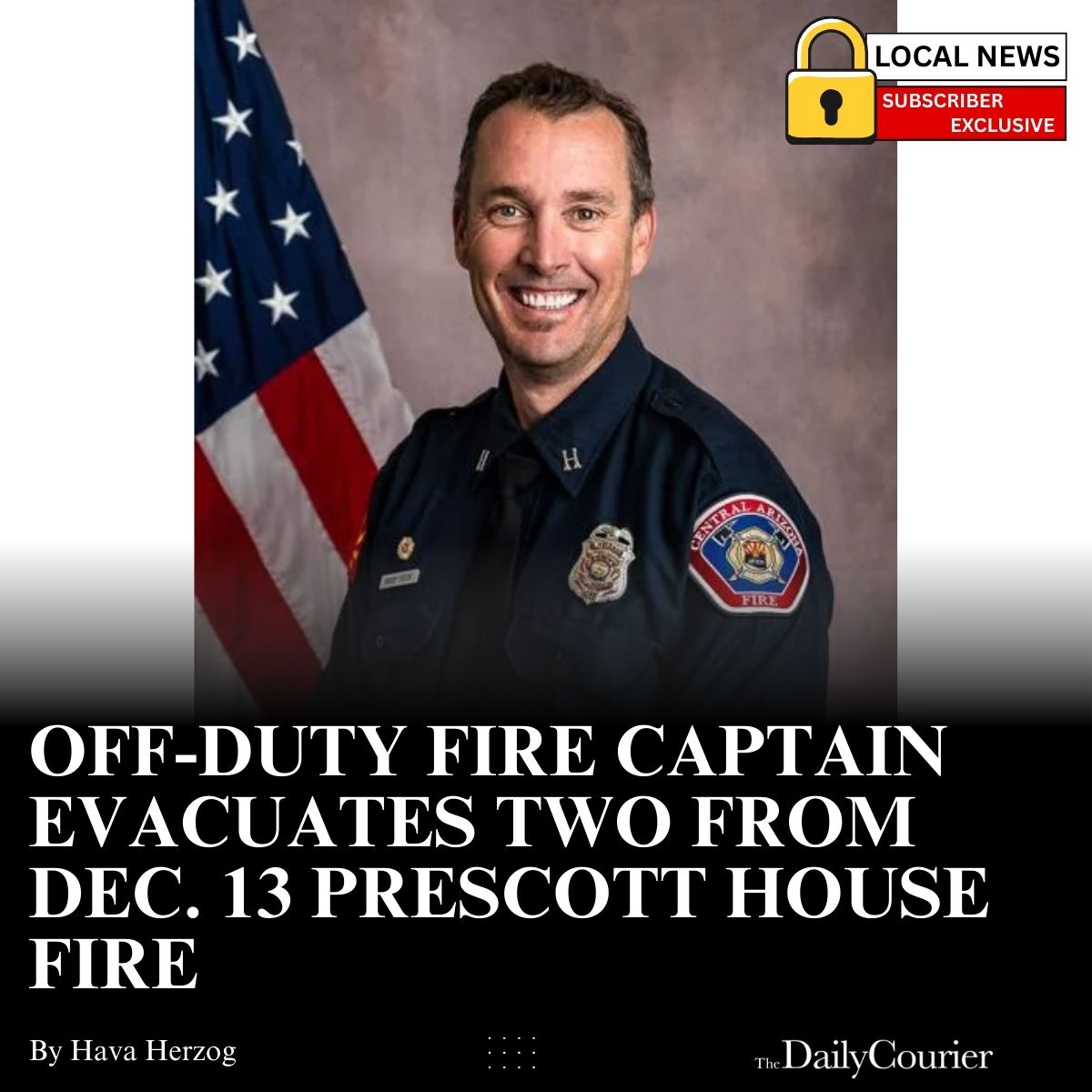 The Daily - 👏 Prescott hero alert. An off-duty fire captain didn’t ...