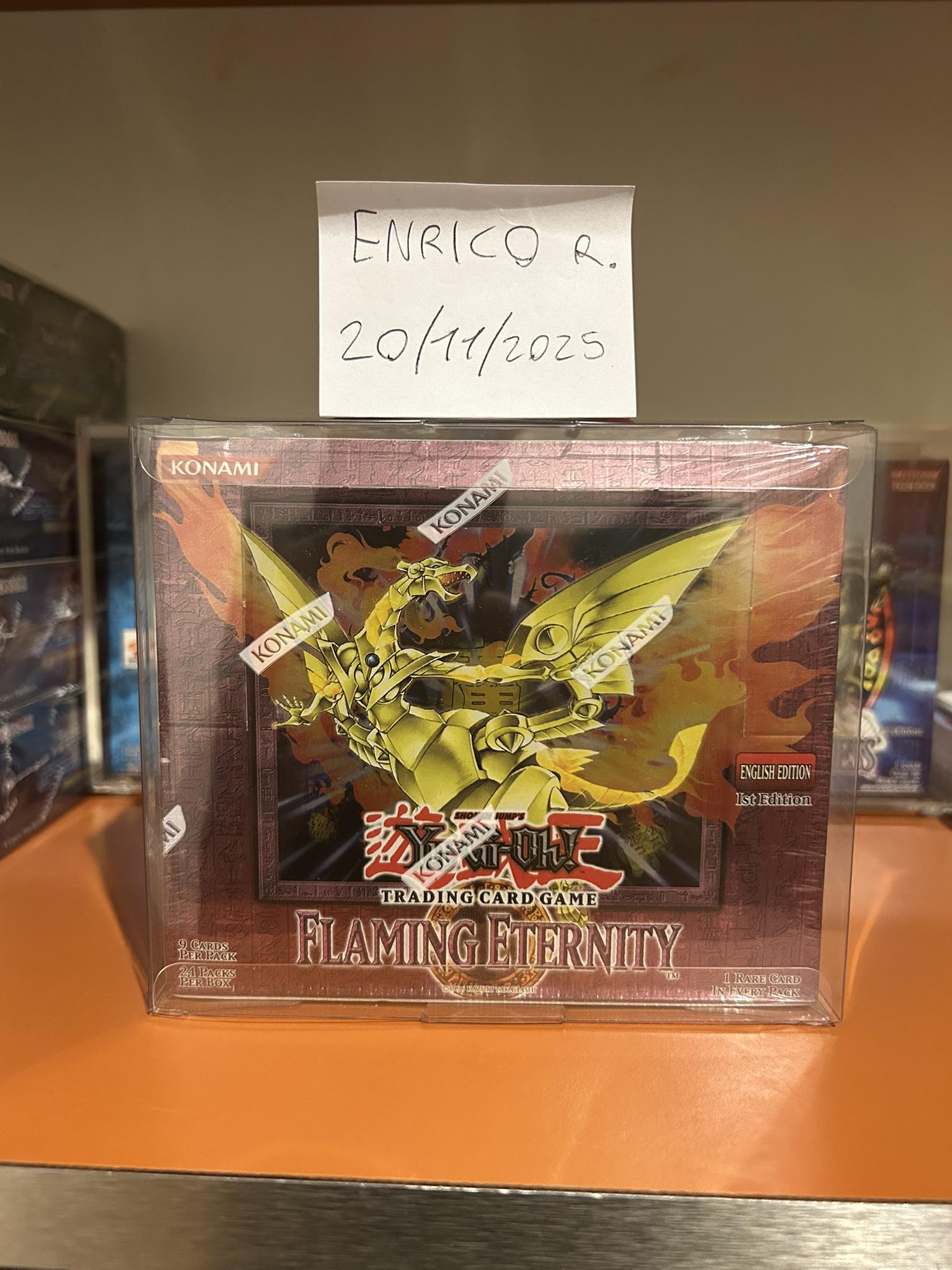 flaming eternity booster box Yu-Gi-Oh! FET-KR Korean and powerful new lands Flaming Eternity | TCG Booster