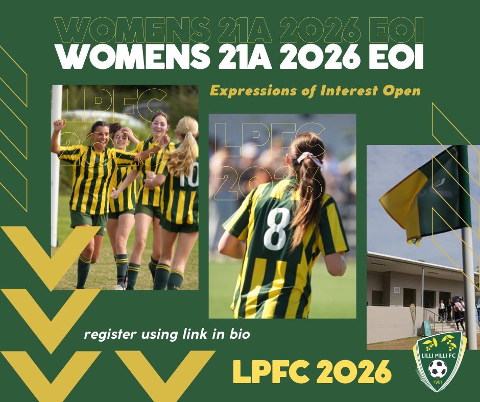 Lilli - EOI FOR 2026 W21A @ LPFC 💚💛🍒⚽️ We're excited to open an EOI for ...