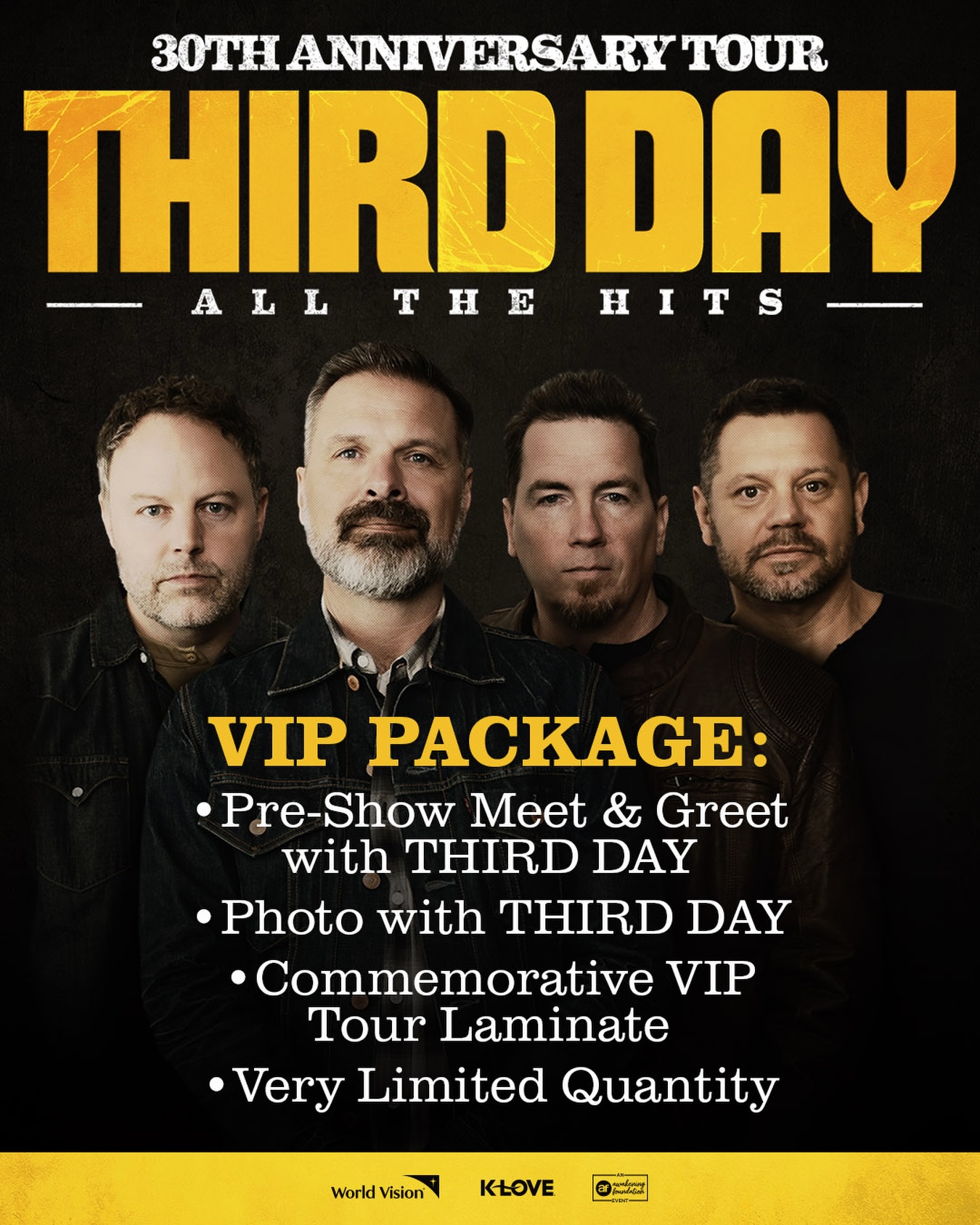 Fan pre-sale for the final leg of the 30th Anniversary Tour begins