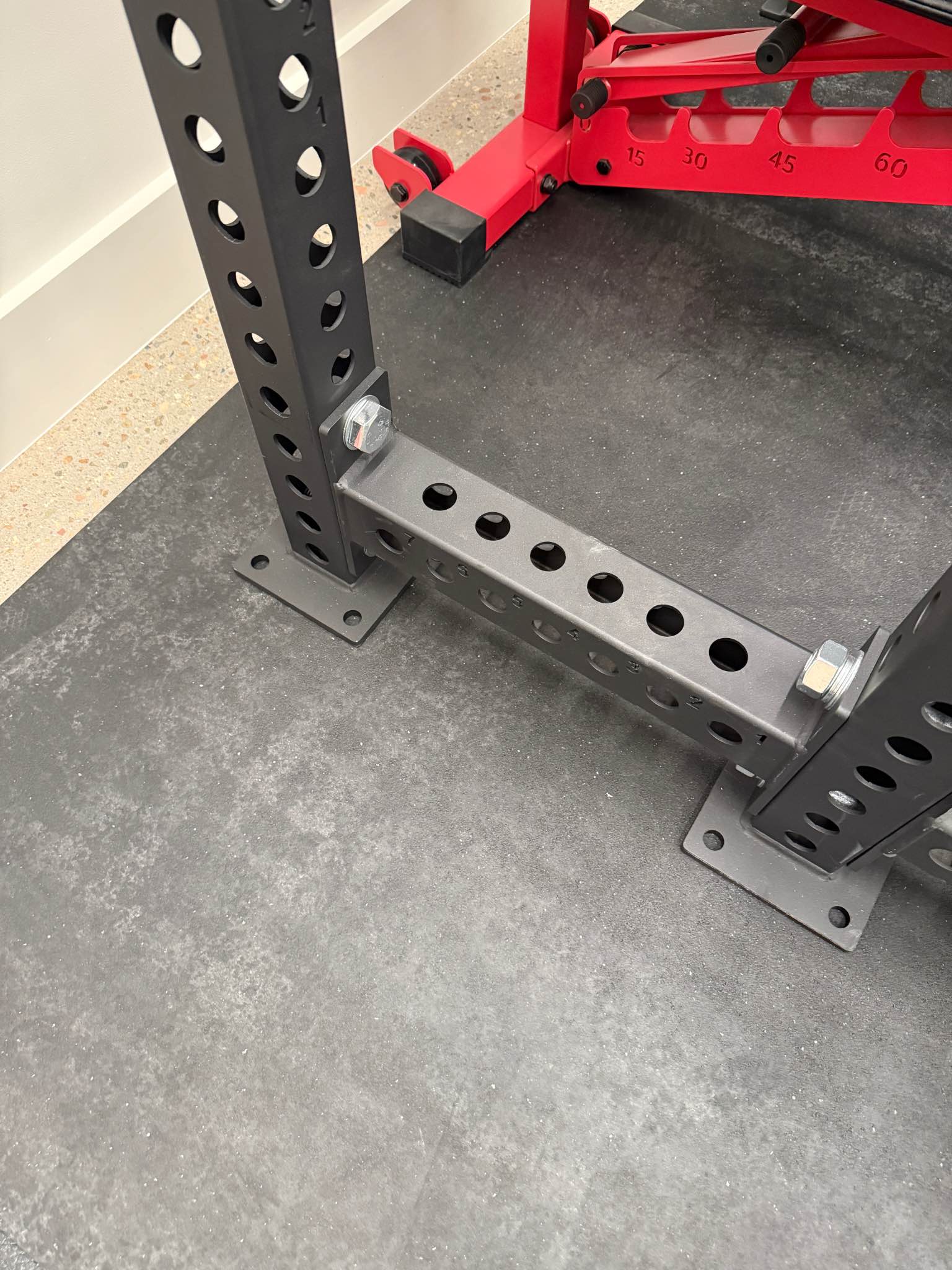 REP Fitness 93” Rack Uprights (2) & 16” Crossmembers (4) NEW! - Weight ...
