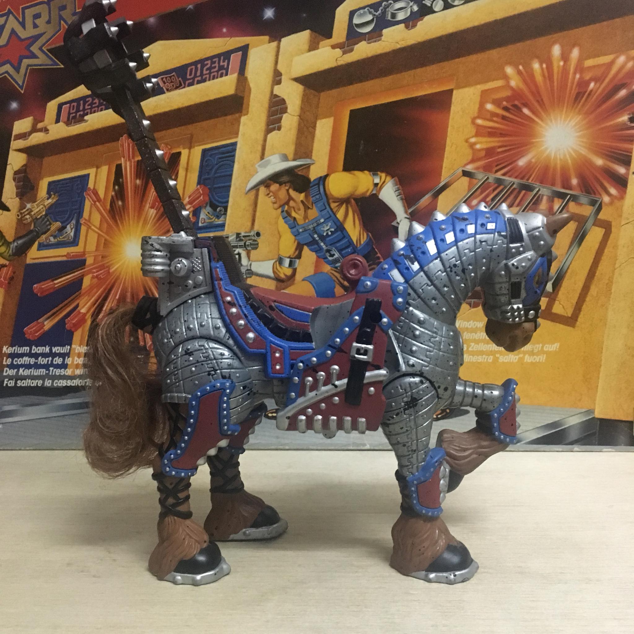 MEDIEVAL SPAWN BATTLE HORSE -Incomplete, Sold as pictured -From 