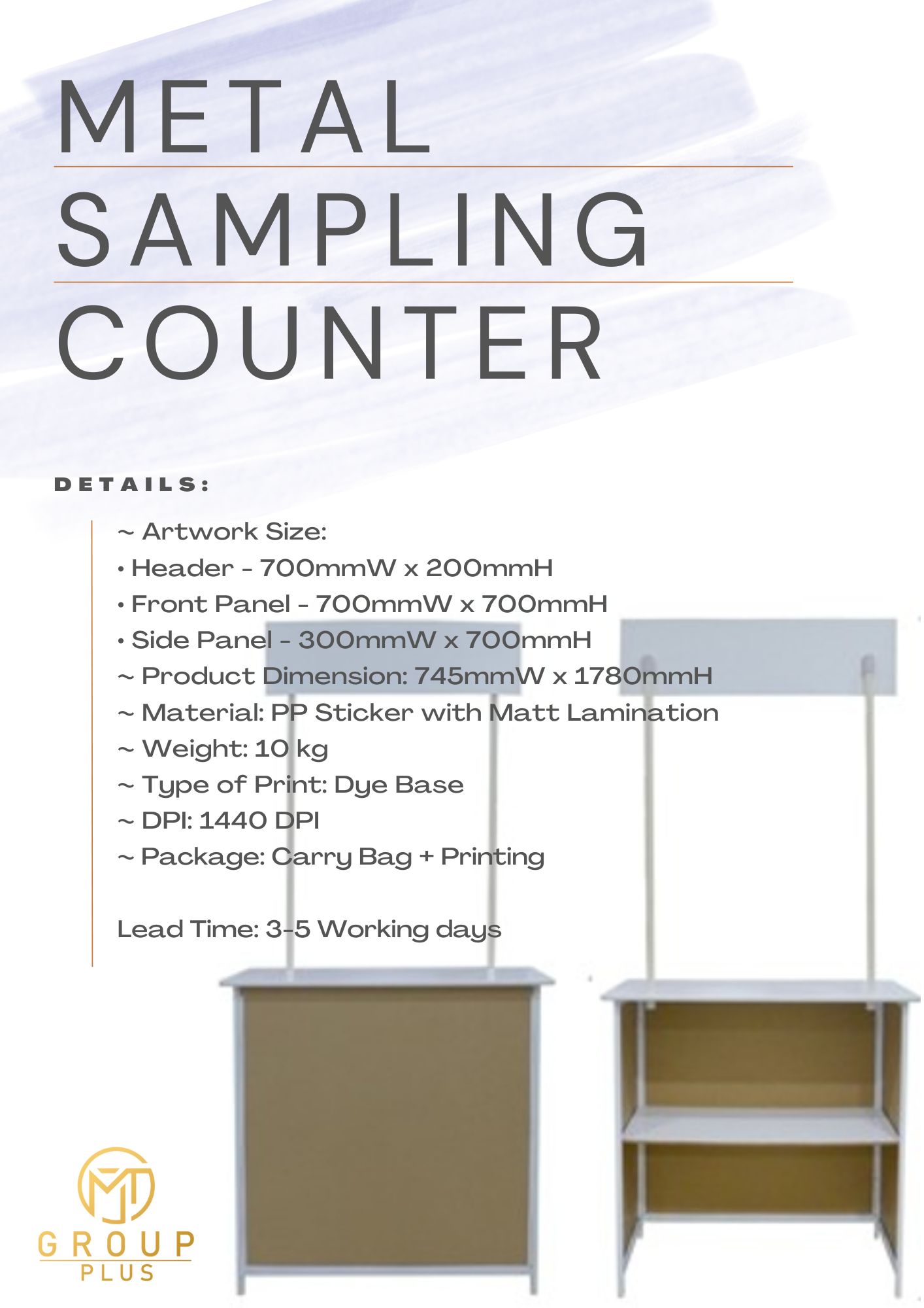 What is Sampling Counter⁉️ The... - M&T GROUP PLUS PLT | Facebook