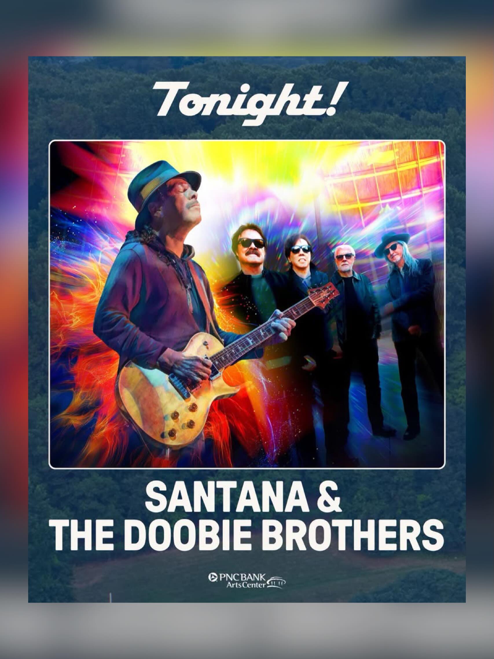 TONIGHT! 🎸 Carlos Santana & The Doobie Brothers - Oneness Tour