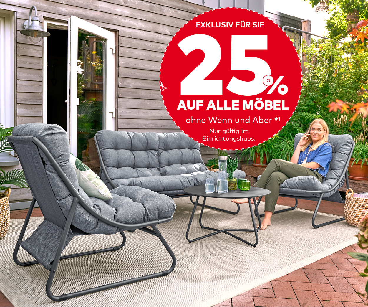 Entdecken Sie jetzt die schönsten Gartenmöbel-Trends für Ihre Wohlfühloase unter freiem Himmel bei den AKTIONSTAGEN IN STENDAL Fr., 13. März von 10-21 Uhr Sa., 14. März von 10-18 Uhr Vom Diningtisch über