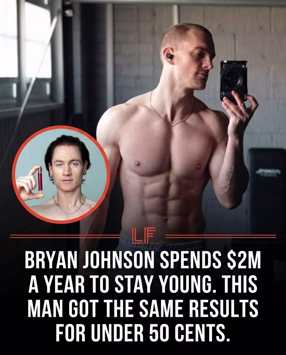 does bryan johnson take glutathione spends $2M a year to stay young, but Youtuber Joe Delaney just proved you can get the same results for under 50 cents. 🤯 He swapped the billionaire habits for 