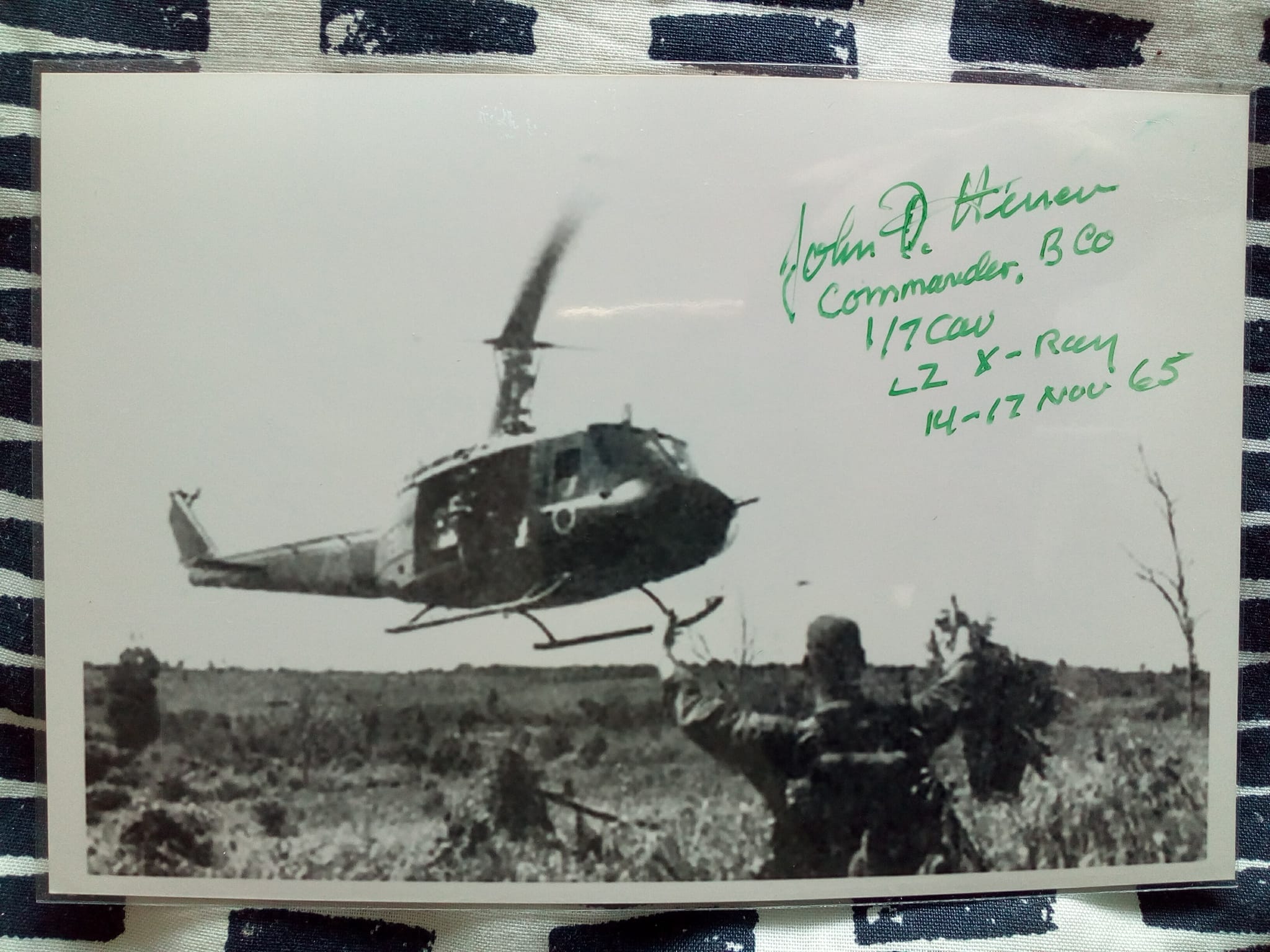 Just got this John Herren B Co commander LZ X RAY